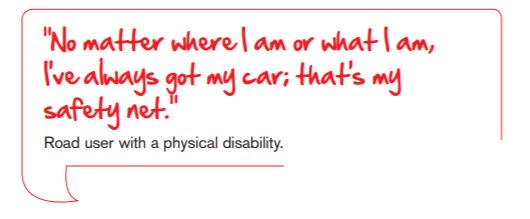 TransportFocus's tweet photo. Hot read: #ICYMI our latest research explains action required to deliver #accessibleroads #inclusivetransport: #disabled road users identify key changes required to radically improve their experience when travelling on major ‘A’ roads and motorways: https://t.co/5iYJi5DBbz https://t.co/XVapUmbufo