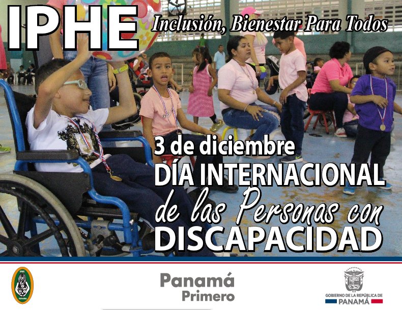 IPHEinclusivo's tweet photo. La Convención sobre los Derechos de las Personas con Discapacidad, aprobada en 2006, ha avanzado aún más los derechos y el bienestar de estas personas en la Agenda 2030 para el Desarrollo Sostenible y otros marcos de desarrollo internacionales. @mgv2205 @PresidenciaPma @Senniaf https://t.co/VXytdxilIN