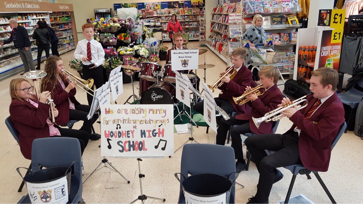 Woodhey brass group will be playing festive tunes at Holcombe Tap 1-4pm this Sunday. Please come to support us 🎄