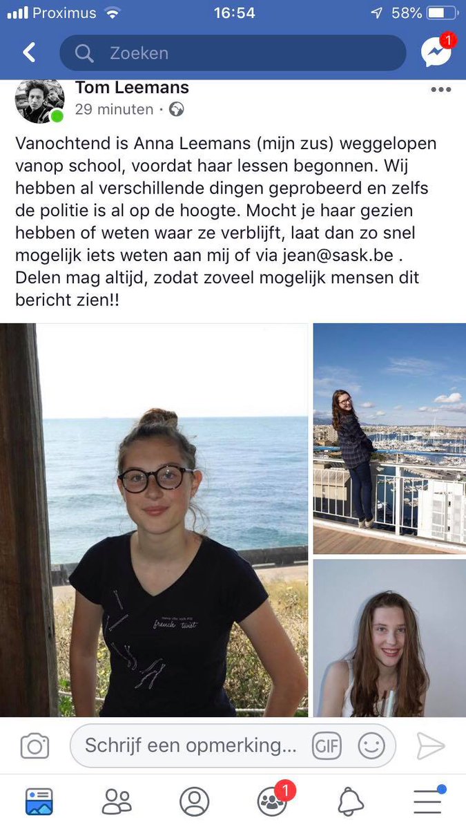 VnJustine's tweet photo. Als je Anna ziet, laat iets weten aan Tom of mij! RT = goeie daad xx https://t.co/bcH89wTnIa