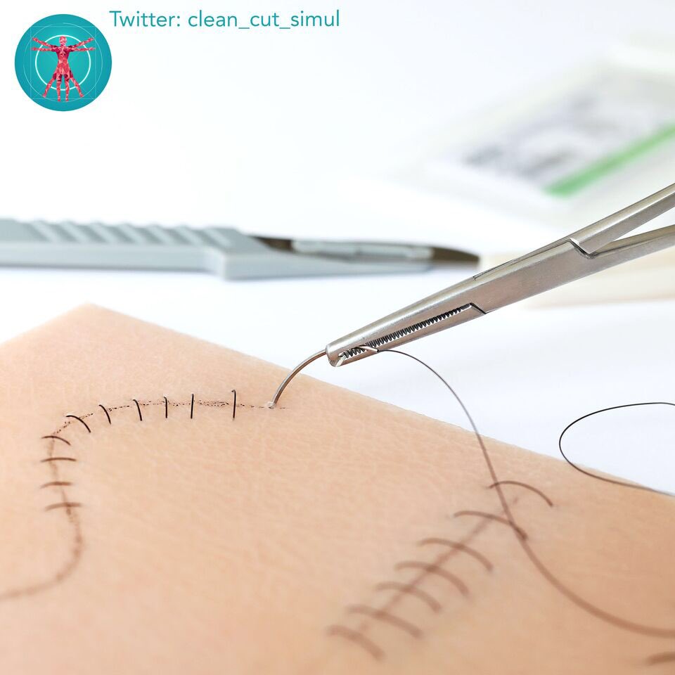 Clean_Cut_Simul's tweet photo. @batoolfayez Heey Batool, we’re a Saudi Based Company whom makes Surgical Suture Kits, Comes fully equipped and ready to use, Ultra realistic Silicone pads with actual skin print, and a large surface with two pads. Retweet us and get a 30% Discount for you and your best friend https://t.co/rHnn4pTakU