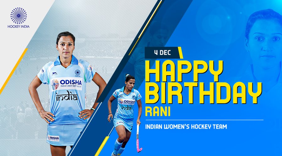 TheHockeyIndia's tweet image. Here’s wishing @imranirampal, Captain of India Women’s Hockey Team, a very Happy Birthday as she celebrates her special day on 4th December.