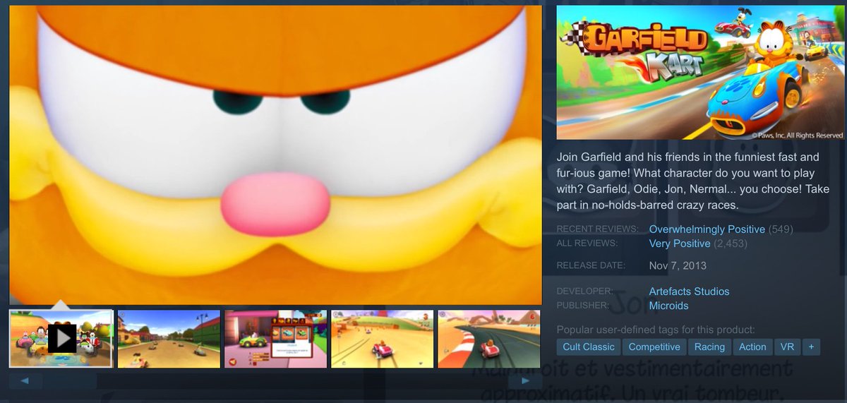 Garfield Kart Official Garfkart Twitter