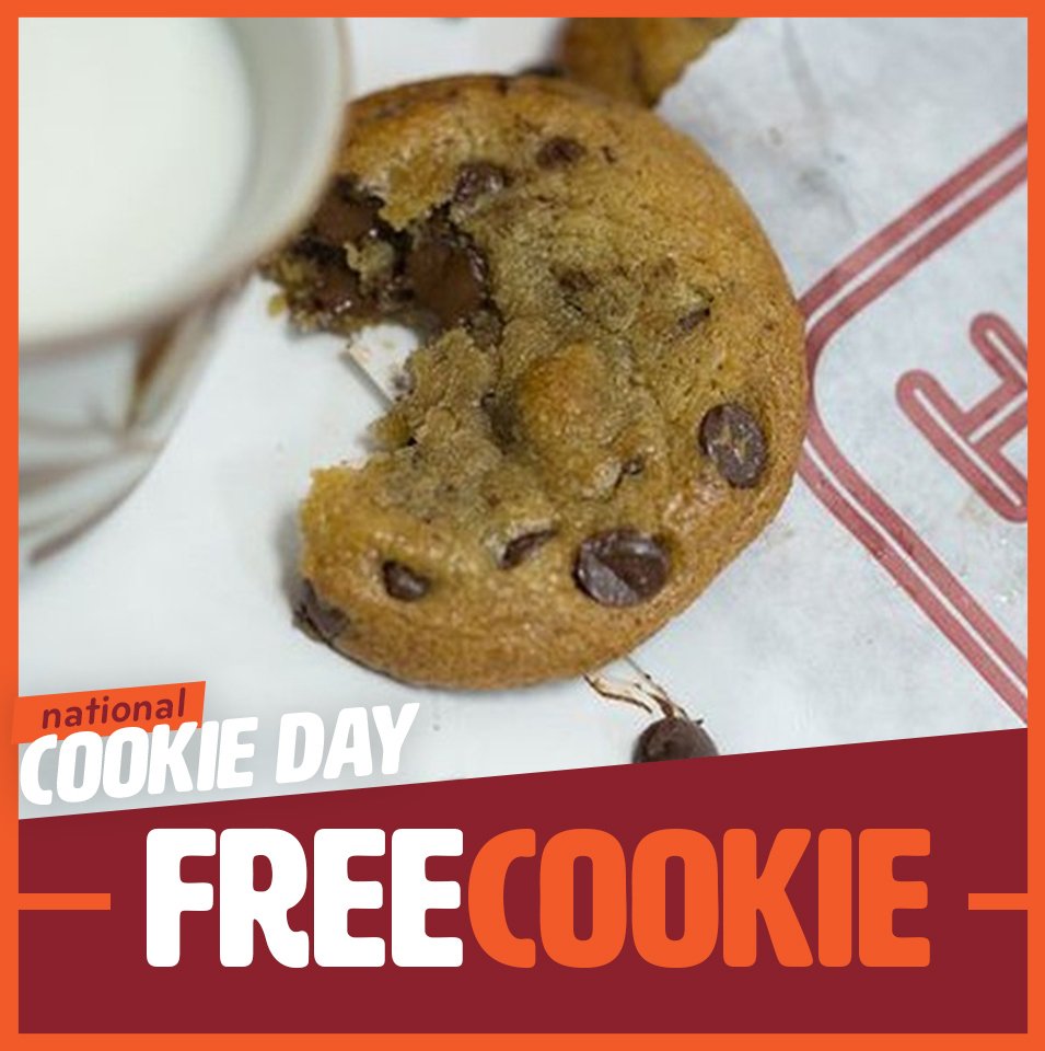 hotboxcookies's tweet image. National Cookie Day is tomorrow! So we're giving a FREE cookie to EVERYONE who LIKES &amp;amp; RTs this post and comes into our store on the 4th! 🍪🍪😍
.
Oh. And we'll give a dozen to 3 lucky winners 😉 
Winner(s) of the dozen will be chosen on 12/5. 
See ya'll tomorrow! 🤗🍪