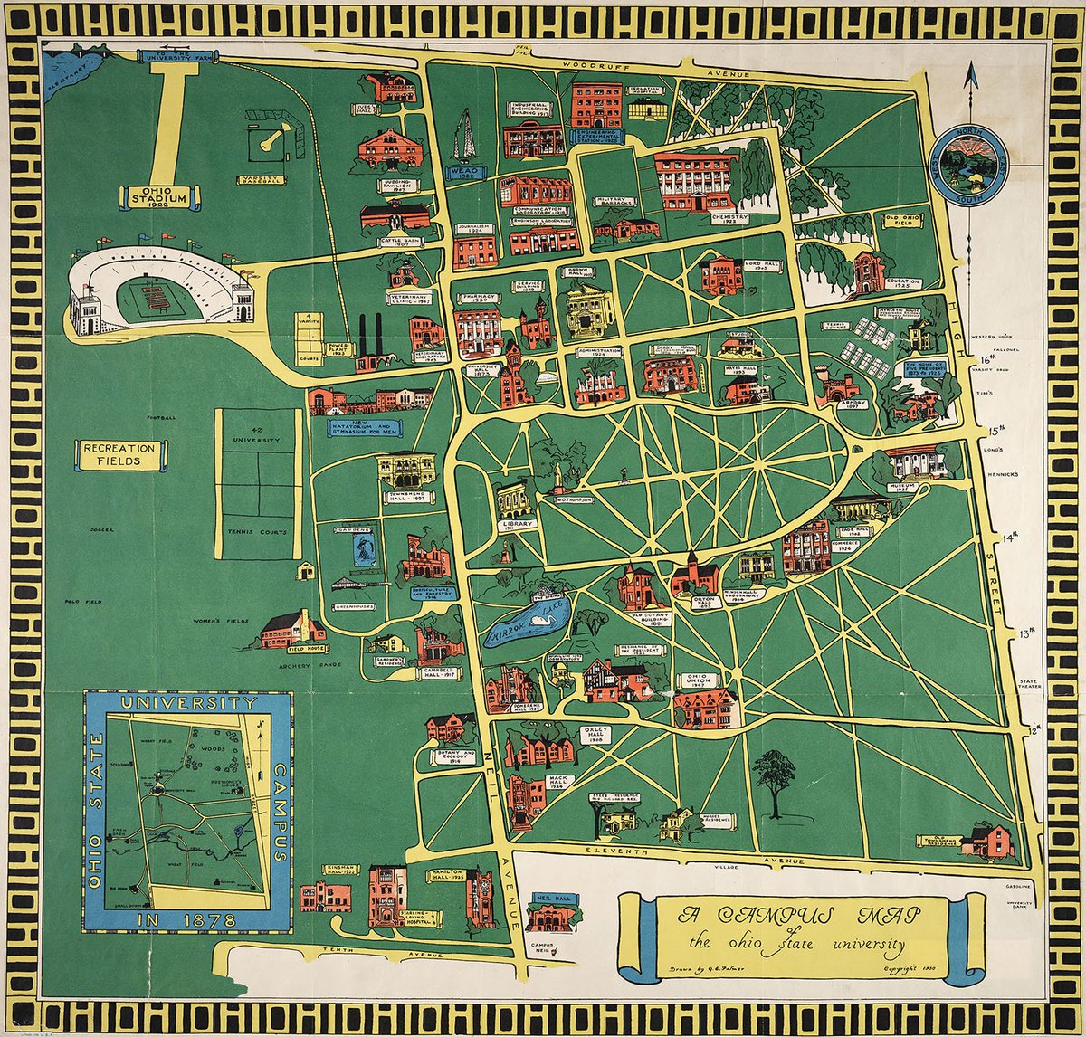 Osu Archives Check Out This Campus Map From 1930 You Can See This Map And The Other New Additions To Our Maps Album On Flickr T Co Bjhbsqnkyd T Co Yvbvrxeg8o