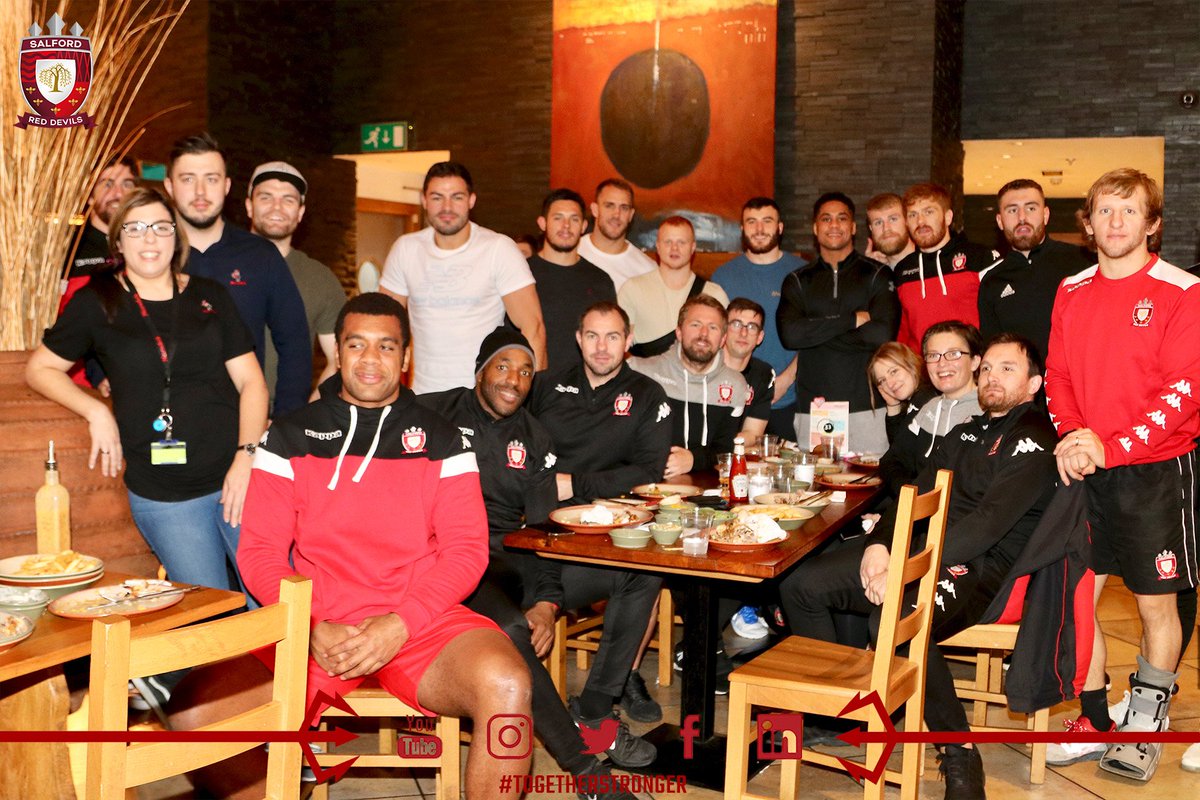 SalfordDevils's tweet photo. 🐔 We'd also like to thank Club partners @NandosUK at Beyond Manchester for feeding the @SalfordDevils players and backroom staff today. 

💪 #TogetherStronger https://t.co/kclj0qCJI9