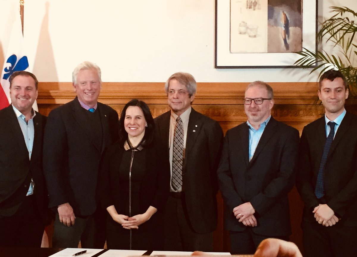 StephanieEspach's tweet photo. Mairesse @Val_Plante pourra compter sur l’appui de partenaires crédibles pour #deadline2020 avec @FondDavidSuzuki @c40cities et Fondation Trottier #leadership #montreal #ensemblepourleclimat #polmtl https://t.co/pk7U8idPZG