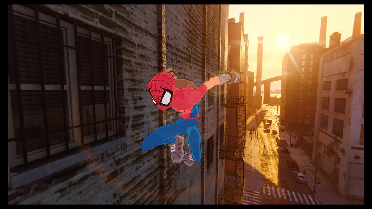 はじめ V Twitter Ps4スパイダーマン Dlc第2弾を100 にしたので新しいスーツが手に入りました スパイダークランスーツ可愛い