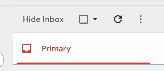Do any other #gmail users out there accidentally click the icon for the primary inbox thinking it's the "select all" checkbox that's directly above? Or maybe I need to slow down :-) #UX