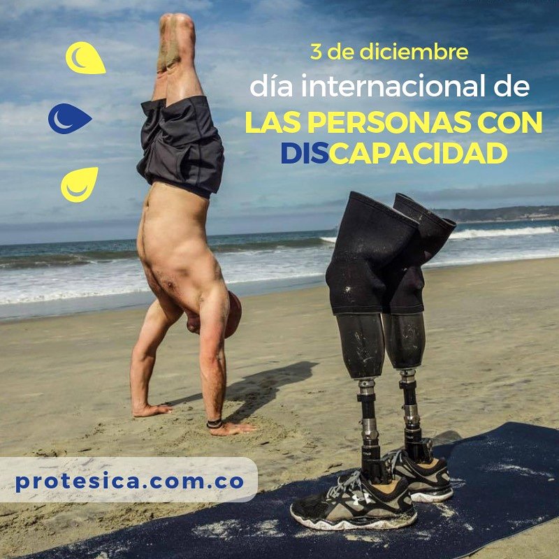 Protesica's tweet photo. Un 15% de la población del mundo  vive con algún tipo de discapacidad. Es importante poder integrar a estos individuos y lograr que tengan una vida normal promoviendo la igualdad de oportunidades. El 3 de diciembre es el Día Internacional de las Personas con Discapacidad https://t.co/KhNIjT5tsY