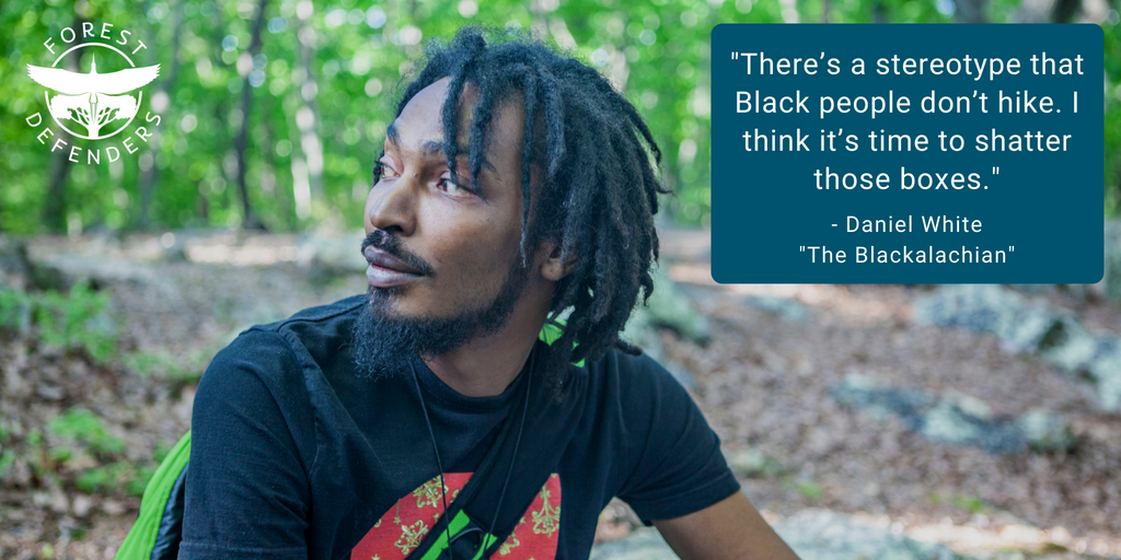 dannadogwood's tweet photo. Check @blackalachian who never camped in his life before setting out to hike the #AppalachainTrail #BustingStereotypes #Forestdefenders @HiphopTC @EJinAction @nakisaglover @desireeadaway @KingdomLiving4u https://t.co/dXuzTz60KQ https://t.co/D1IuYHC2yP