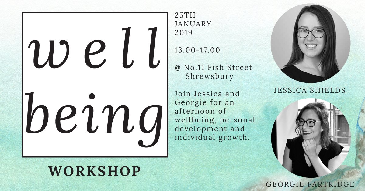 JShieldsLC's tweet photo. Join us in the new year for a day dedicated to your wellbeing, focusing on your goals, increasing confidence and managing your day-to-day wellbeing. Further information and tickets are available at: https://t.co/QpnpVjV3nC 
#Shrewsbury #Wellbeing #coaching #metime https://t.co/bsphSWtt1Q
