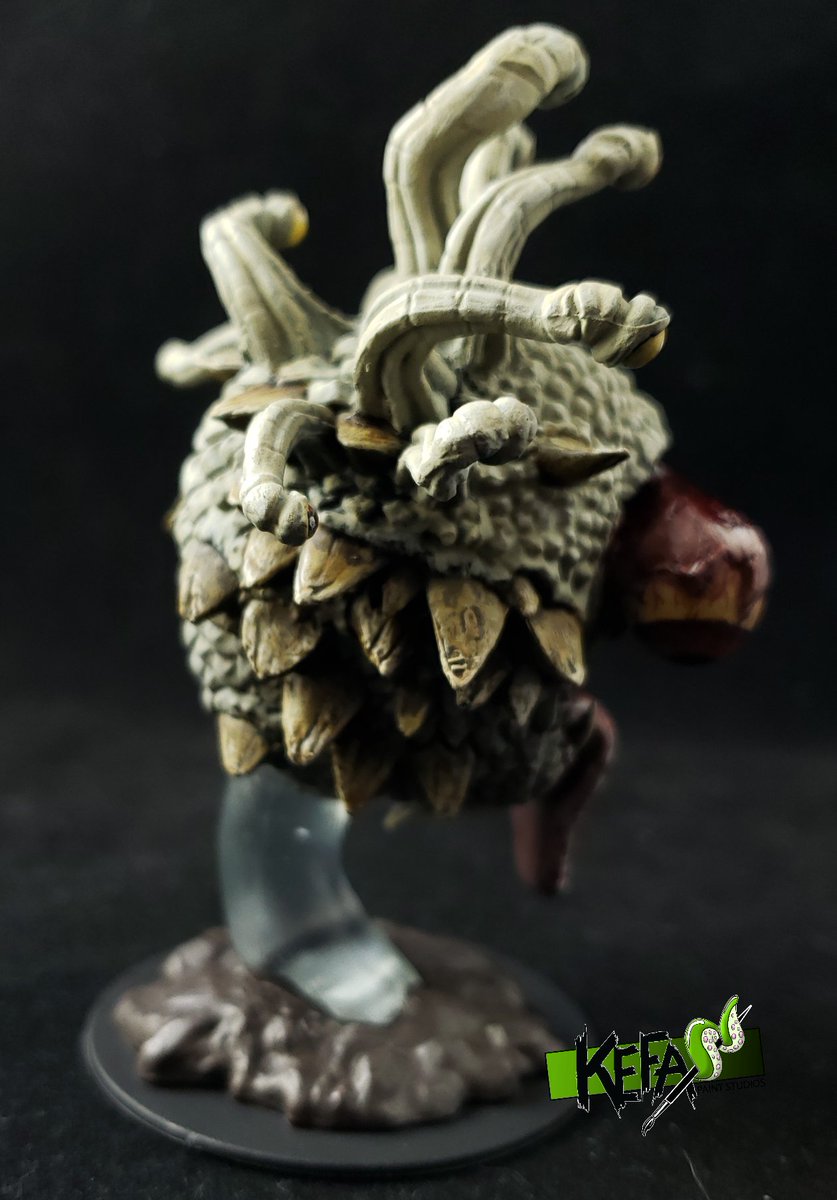 KefaStudios's tweet image. Zombeholder 
Please share #dnd #dnd5e #dungeonsanddragons #commissionsopen #miniatures #painting #dndecember2018 #zombie #beholder #artist #criticalrolefanart