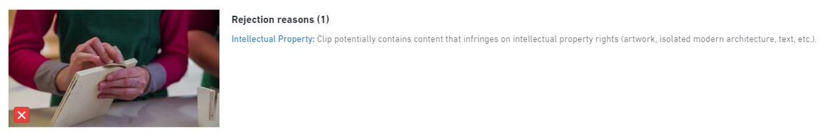 Video_StockOrg's tweet image. The most retarded rejection reasons at @Shutterstock ... because ordinary wooden plank is now needing a property release. #bullshit #Shutterstock