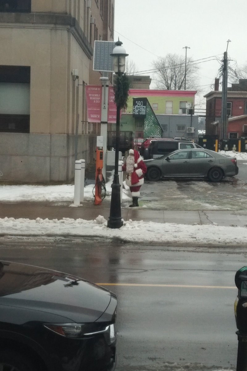 Santa looking to upgrade to electric for the sleigh?