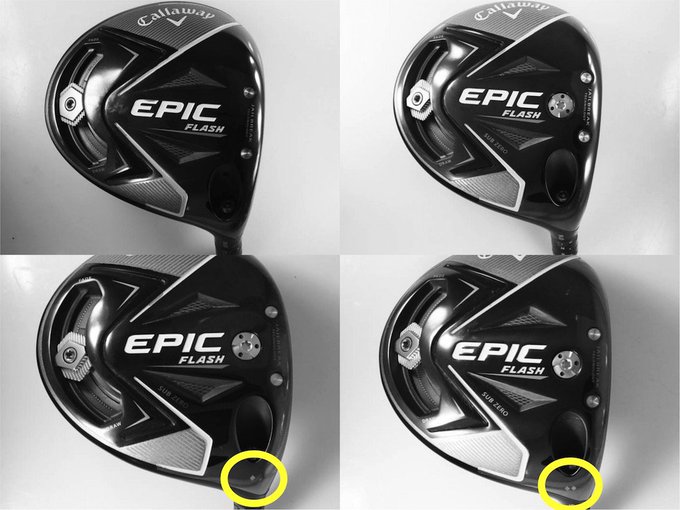 Golftrade Spotted Callaway Epic Flash And Epic Flash Sub Zero Drivers Hit Usga Conforming Clubs List