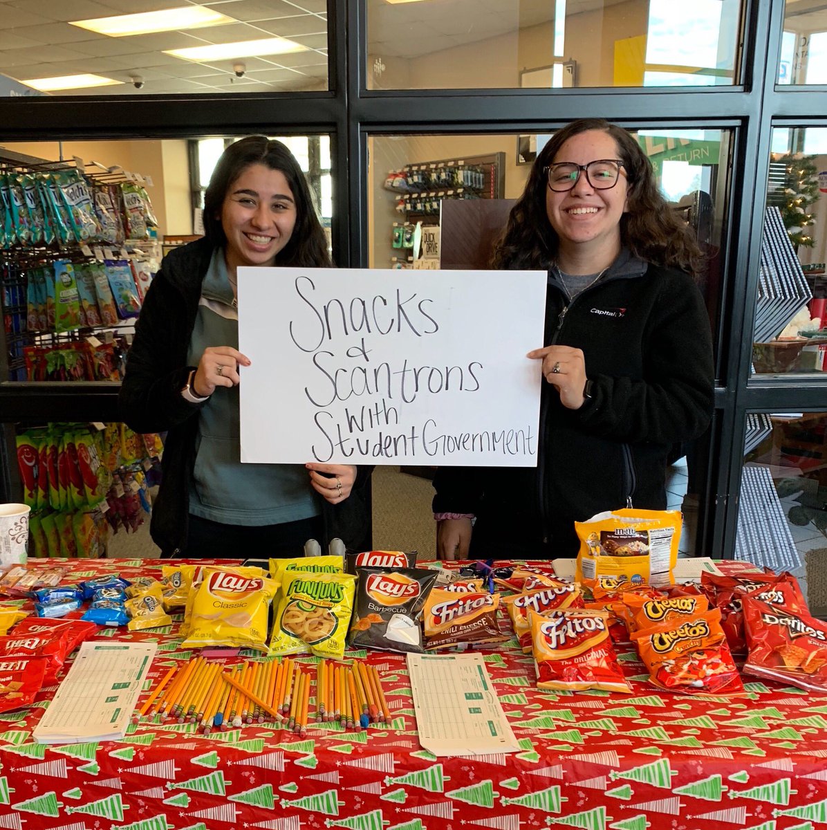 LifeatNCTC's tweet photo. 📝SGA is in Corinth until 1pm today...in Gainesville tomorrow in the 800bldg in the morning & 11:30am - 1:30pm in the Student Union #freescantron #NCTCSGA https://t.co/7lJ4UsBk1r