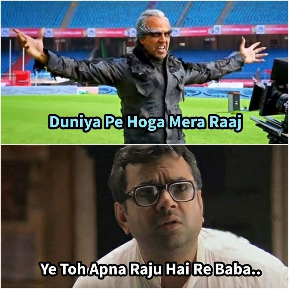 nabiltariqbhati's tweet image. #Robot2point0 🤣