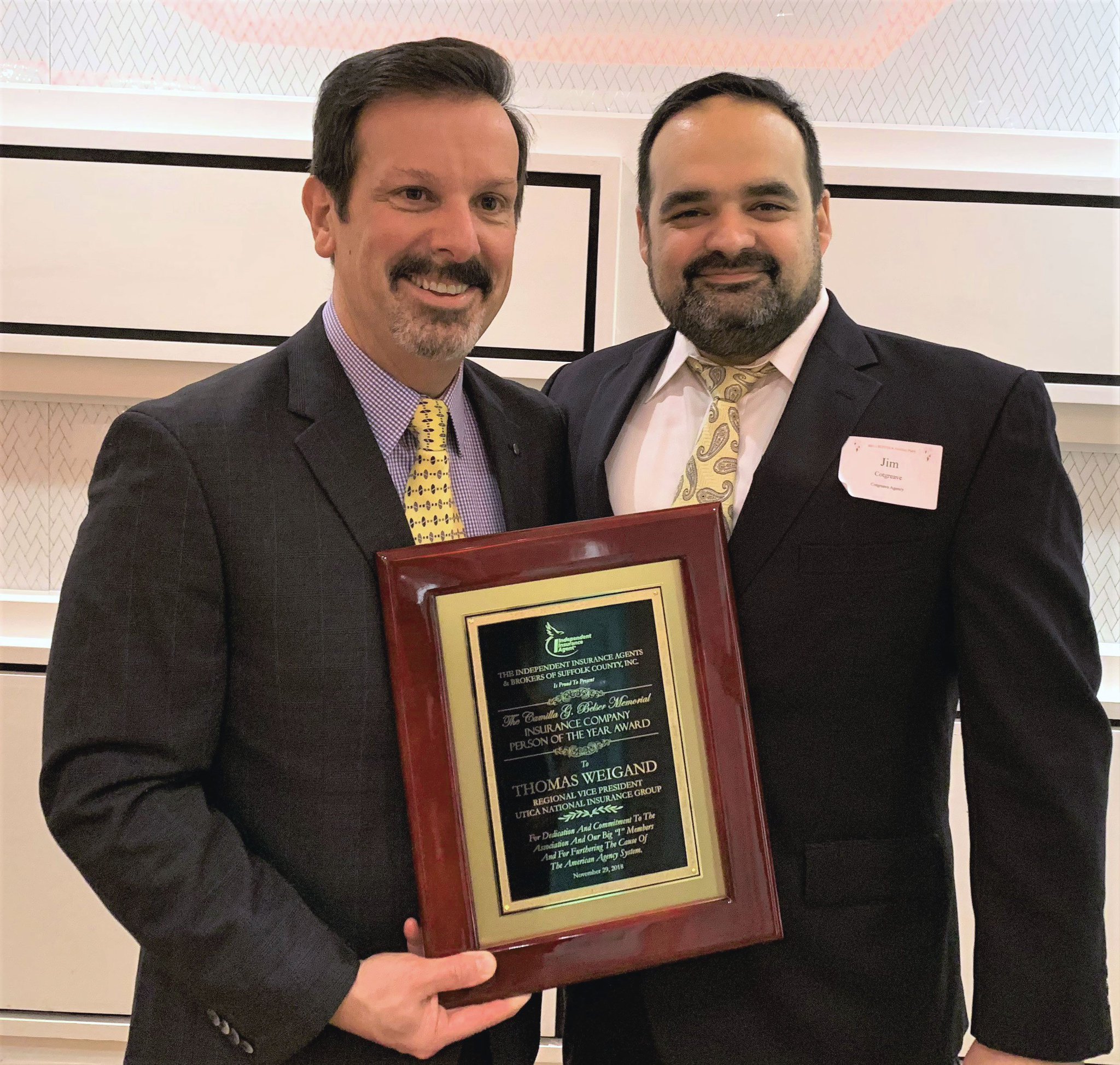 Utica National Insurance Group on X: "Congratulations to Tom ...