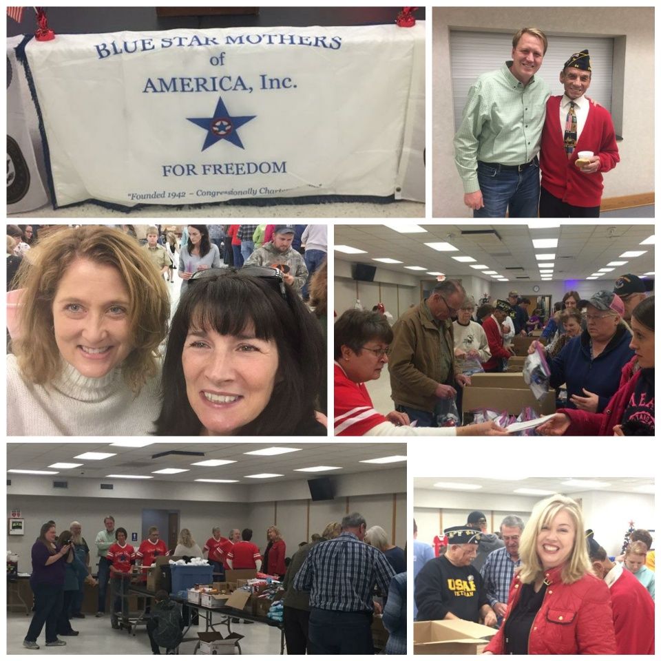 VanBurenCourts's tweet photo. District Court Administrator, Susan Zuiderveen , and local / state elected officials recently helped the Blue Star Mothers organization prepare care packages for the troops. Great cause / Great People! #courttocommunity https://t.co/DVWVZeYrVi