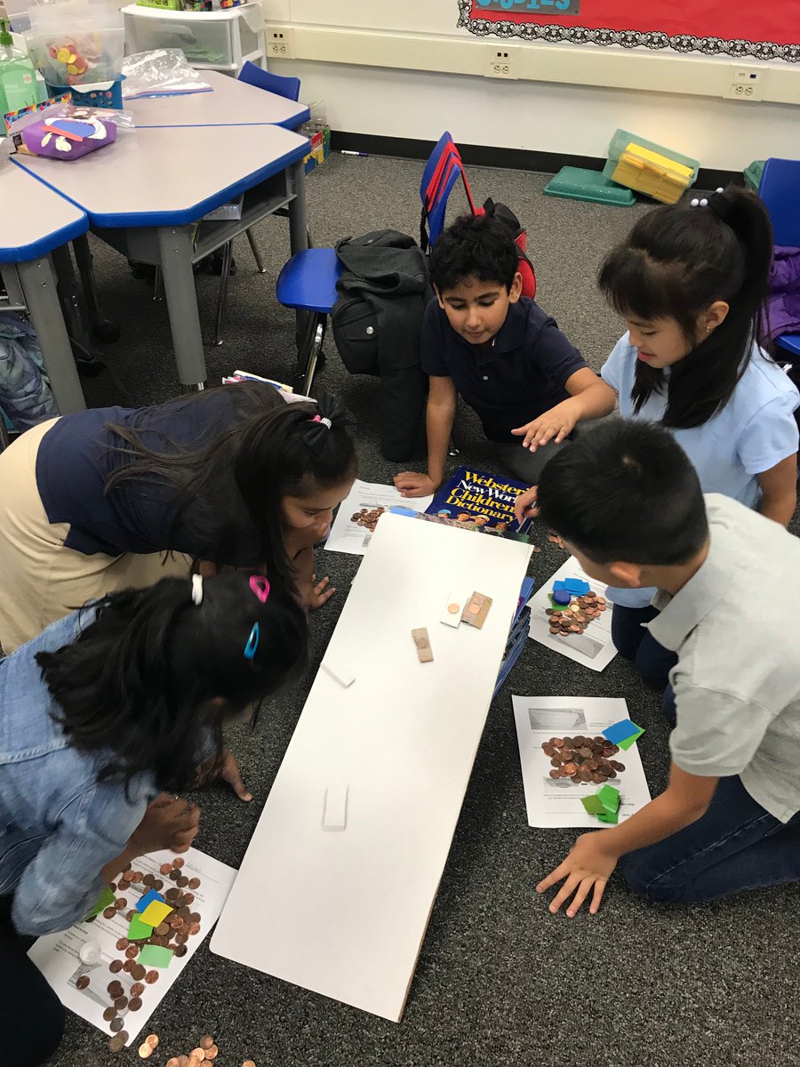 BUSDNorthwood's tweet photo. Mrs. Shem's 3rd graders having some Science FUN working on Friction Investigations. https://t.co/UwKY22FYNj