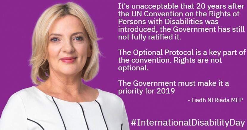 On this International Day of Persons with Disabilities it's more important that we look at how far we still have to go, rather than congratulate ourselves on how far we've come. #InternationalDisabilityDay
#MakeRightsReal