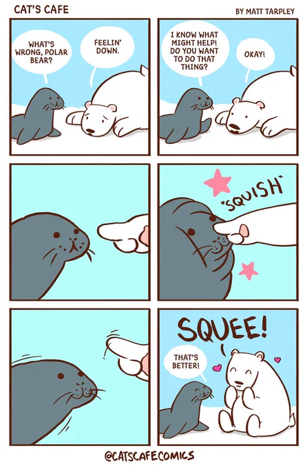 Seal to the rescue! Inspired by this #squishy seal: https://t.co/Hfe5HAPb4g 