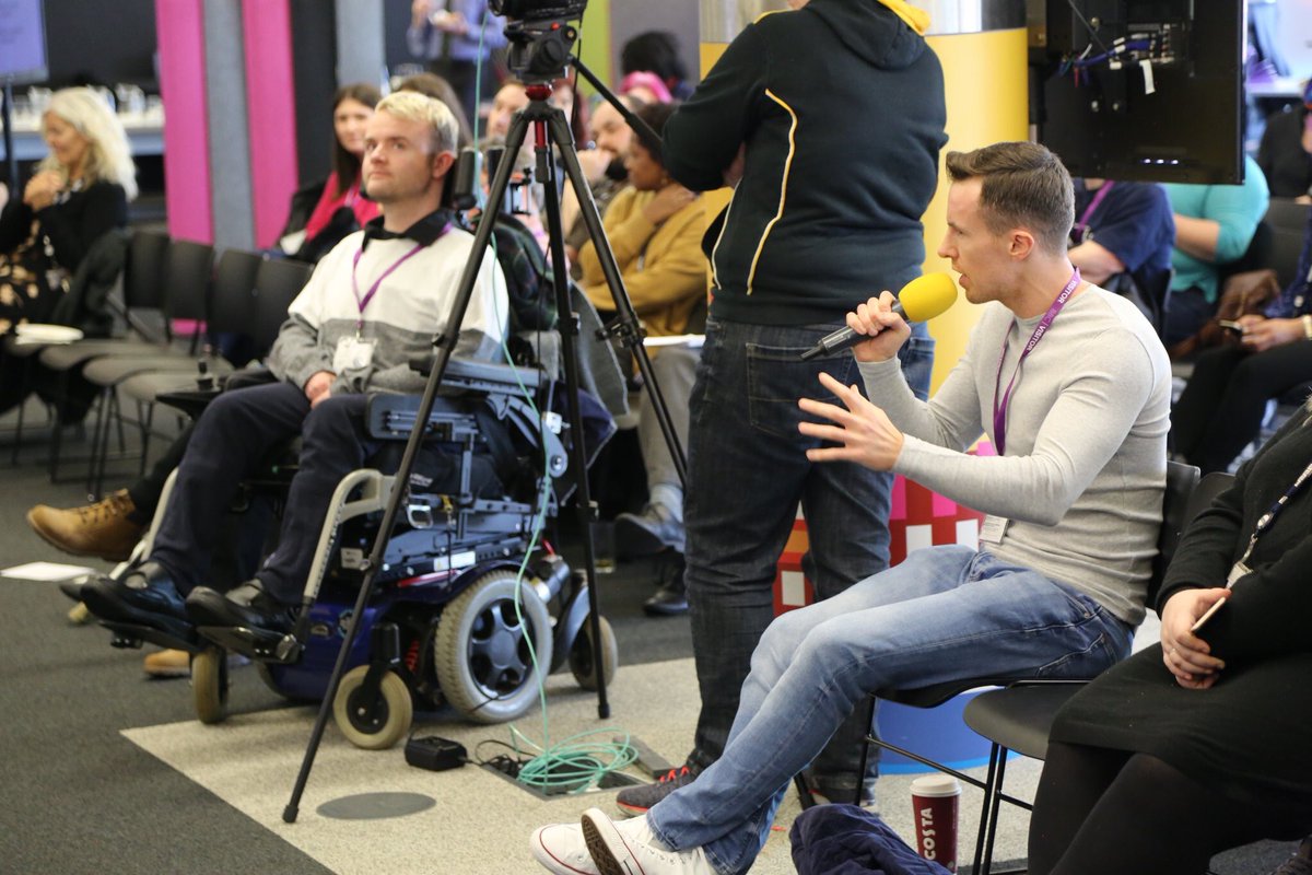 ElaineWITV's tweet photo. #VisibleMe - Great ITV & BBC session on Hidden Disability on #PurpleLightUp day - fantastic speakers, managers, employees sharing their experience. Diversity matters in our programmes & production teams. Thanks @JoshuaLloyd1 for pics @cheryleehouston always great to see you https://t.co/9ljZWMtfJH