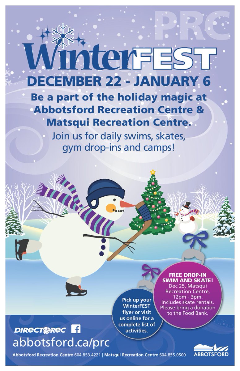 Don't miss out! Register today for our full-day and half-day WinterFest Camps!  direct2rec.com https://t.co/nIq5kbcyLS