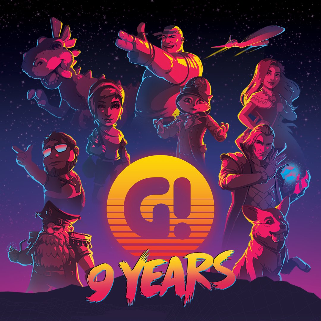 GoGameInsight's tweet photo. Game Insight 9 лет! 🎉
За это время мы выпустили множество классных игр, запустили тысячи игровых событий и даже провели киберспортивные турниры. У нас бы ничего этого не получилось без нашей крутой команды профессионалов и без вас, наших любимых игроков. 💪

#gogameinsight https://t.co/TFFcwFNVWS