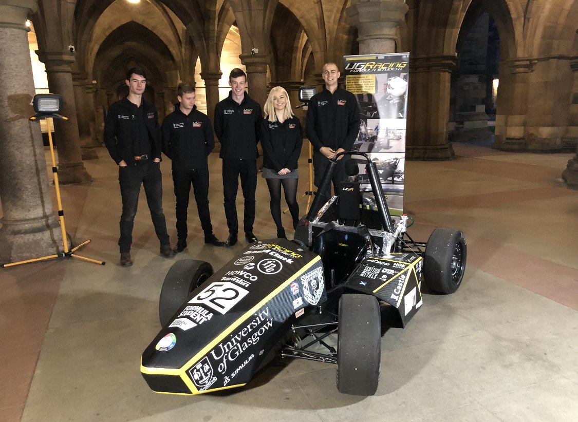 UGRacing_fsae's tweet image. UGRacing were delighted to take UGR-18 into the university cloisters to greet guests of The GU68 Engineers Trust as they arrived for their 50th-anniversary dinner. We are incredibly pleased to welcome The Engineers Trust back as partners for 2019! #25daysofUGR