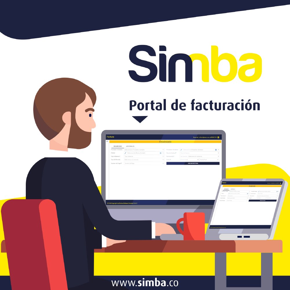 simbasoftware's tweet image. Con #SimbaSoftware no tienes que pensar en costo ocultos ni en inversión IT, porque nuestra solución es 100% web.
Si quieres conocer nuestra solución integral ingresa a simba.co