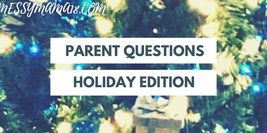 messymama18's tweet photo. What was your favorite Holiday tradition as a child?
Are you passing it down to your children?
#ParentQuestion #Parenthood #Traditions https://t.co/6k3fF9vgsp