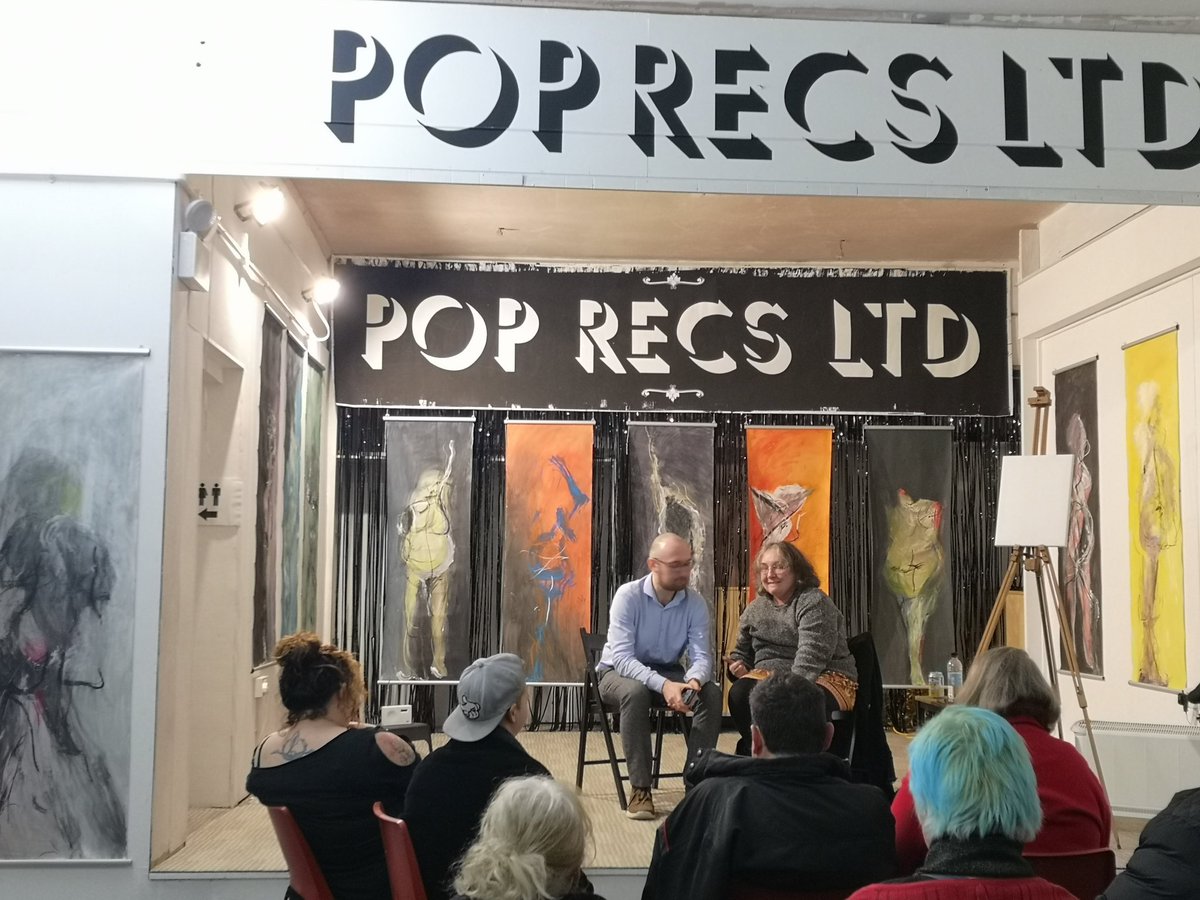 #DrawingInTheDark at @poprecsltd happening now! Such a great documentary, well done @JaySykesMedia and Stephanie Smith!!