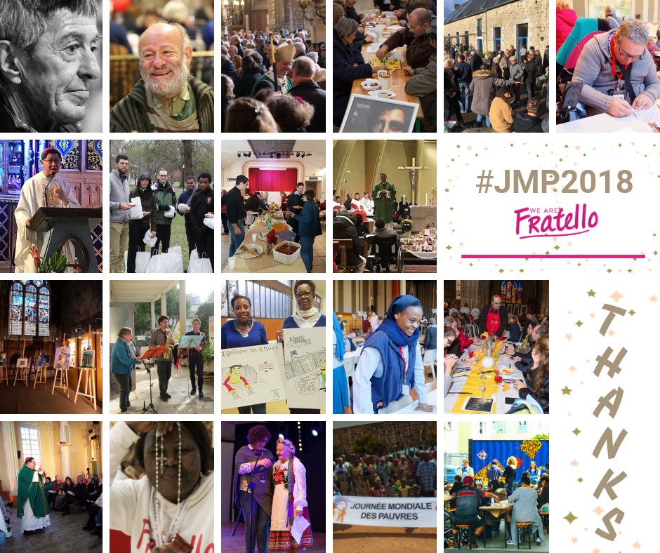 WeAreFratello's tweet photo. #MERCI
La #JMP2018 se clôture pour nous avec ce dernier post, l’équipe Fratello vous dit à tous un grand : MERCI !
Un aperçu photo de certaines initiatives réalisées reste disponible sur notre site : https://t.co/Cos9i3i5Zf
Beau temps de l’Avent à tous et à très vite... ✨🙏 https://t.co/XfgTAqEHUQ