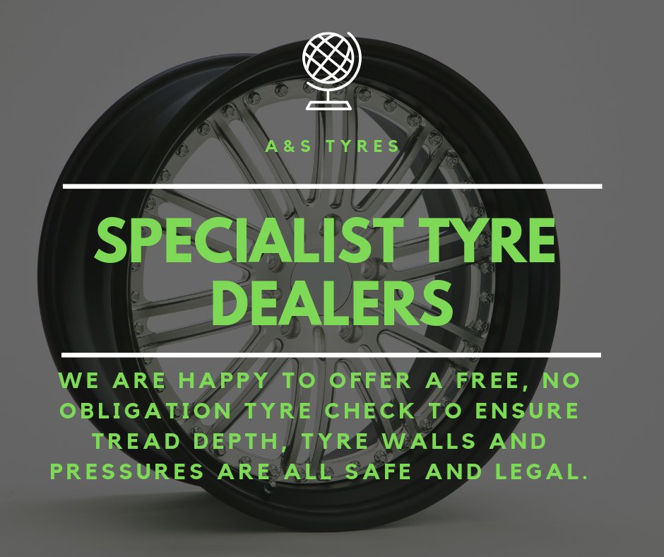Drive with confidence. Supplying and fitting high quality new and part worn tyres, A &amp; S Tyres &amp; Exhausts offer an exceptional range and service for domestic and trade customers: bit.ly/2DVEoAC