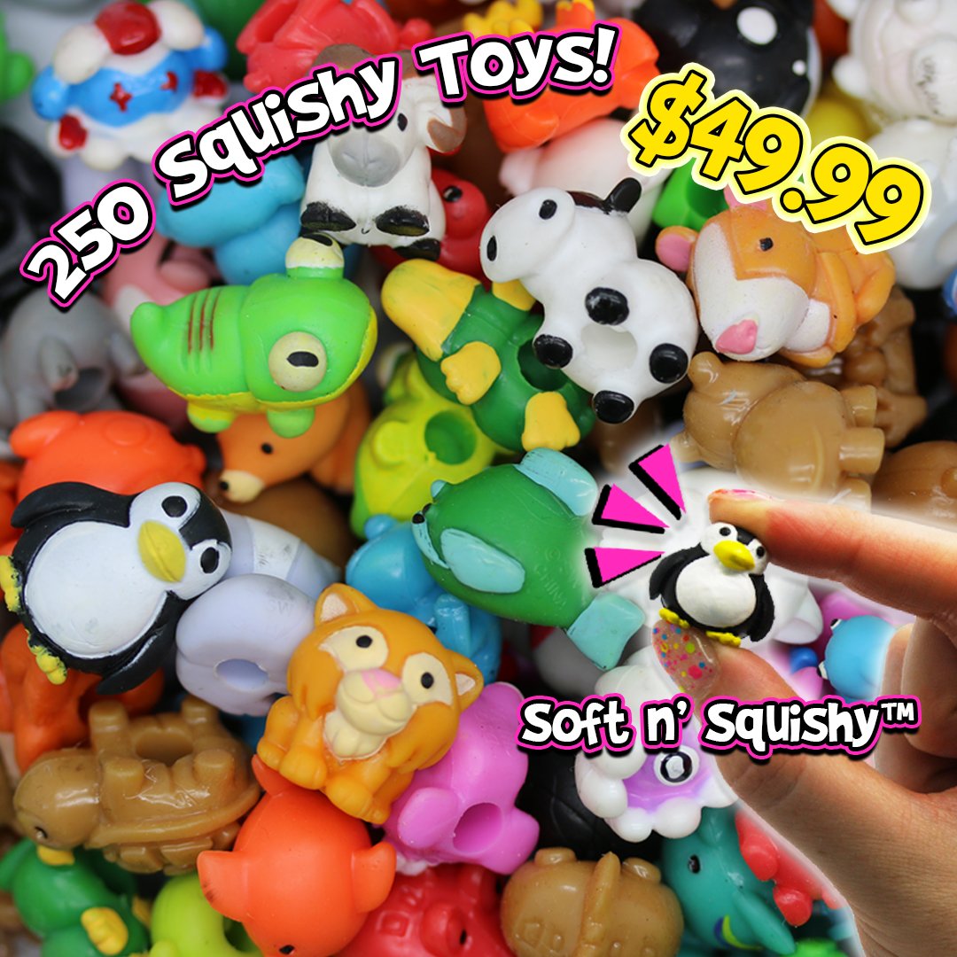 250 Squishy Toys for $49.99! SqwishStore.com 
#ChristmasSale #Christmas #HolidaySale #Holiday #SqwishLand 
#SoftNSquishy #SqwishStore #SqwishPetShop