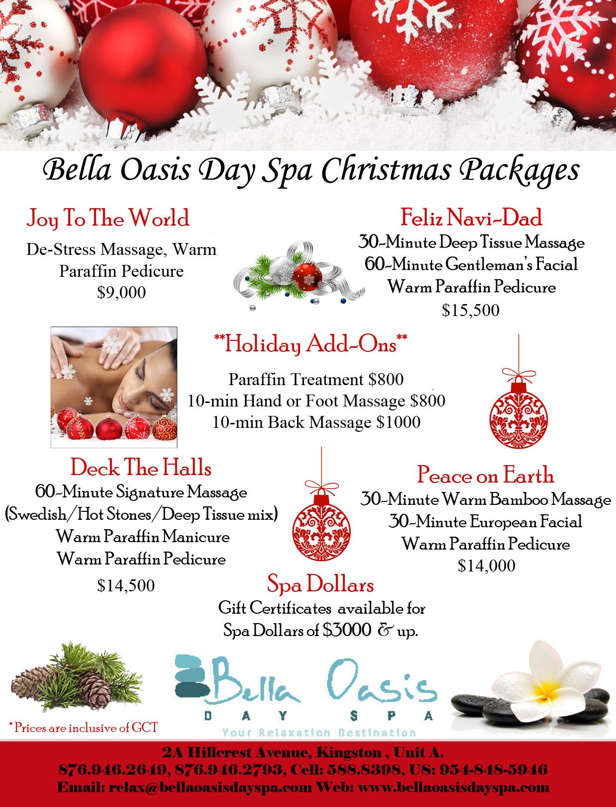 Christmas Spa