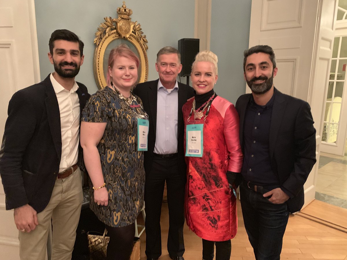 Almiinvest's tweet photo. Kick-off at the Swedish Embassy! Matchmaking event with Swedish startups and the Finnish industry ⭐️ https://t.co/JyhymhDD8s
