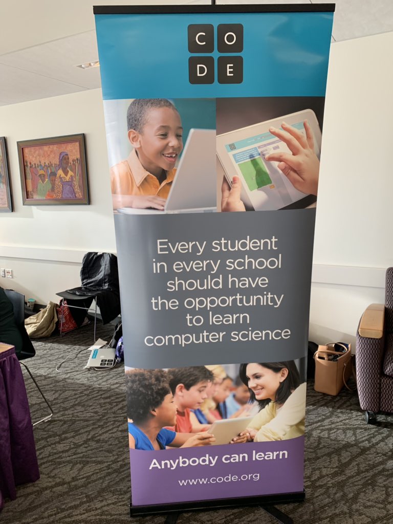 ksteen's tweet image. Happy Computer Science Education Week! So excited and honored to be accepting the Champion of CS District Award on behalf of @LPSorg today! Thank you @codeorg and @csteachersorg @hadip #LPScompsci