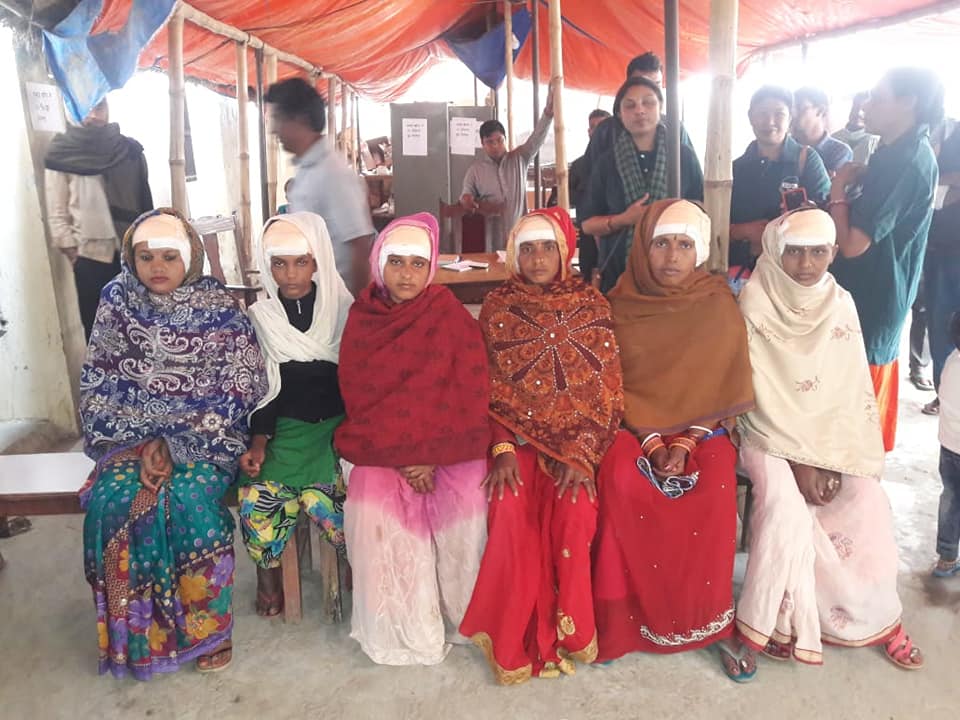 IMPACT_UK_'s tweet photo. Another busy IMPACT Nepal ear surgical camp. The volunteer ENT team restored hearing and ear health to 22 people #ActionTodayToPreventDisabilityTomorrow #LoveYourEars 💙👂 https://t.co/GuLwzXDQ5s
