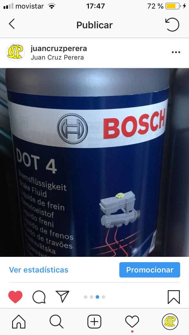 JuanCruzPerera's tweet photo. Los líquidos de freno son esenciales para los frenos hidráulicos de los coches. ¿Cuál es tu marca preferida? •
•
Brake fluids are essential for your car. which one do you prefer? #arrecife #juancruzperera #canaryislands #liquidofrenos #autopartslanzarote #brakefluids https://t.co/Hxsmwt8c1C