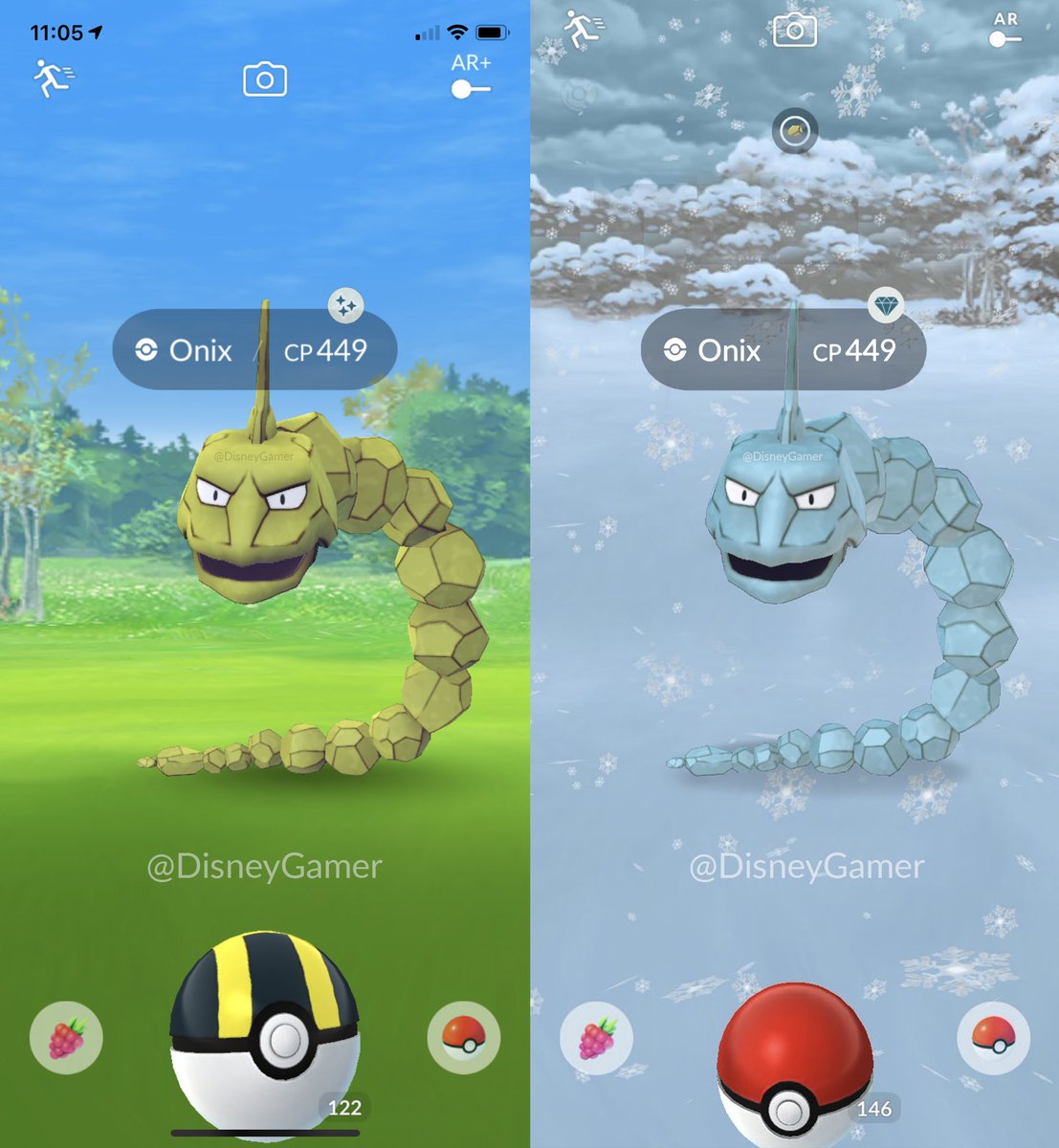 Shiny Onix - Pokemon Go