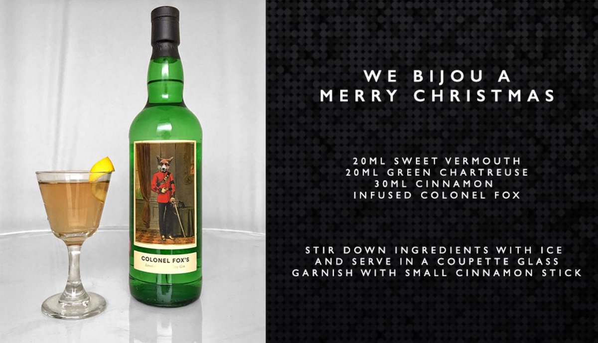 Cremorne1859's tweet photo. Taken from our blog post on @MossBros the cocktail ‘We Bijou a Merry Christmas’ is perfect for the festive season. This serve will add elegance and sophistication to any festive soiree.🍸🎅 Stock up now at @MasterOfMalt - https://t.co/D1KgcAyZP6 https://t.co/8k0ji727rS