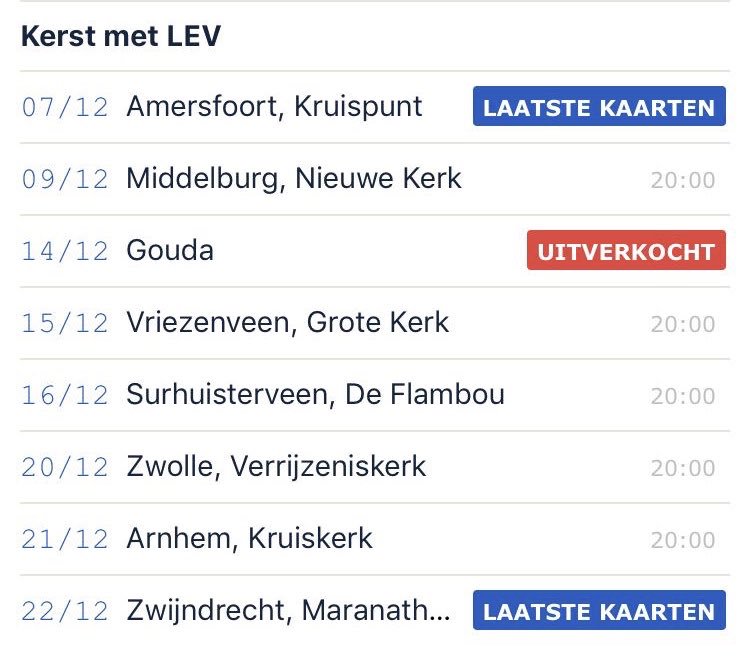 BandLev's tweet photo. Wow! Het gaat nu snel met de kaarten voor de kersttour!
Ben jij er Γ³Γ³k bij? #zininkerst #wateengeweldigenacht
Tickets: https://t.co/t6FhJSMuA9 https://t.co/1MENzVA6zN