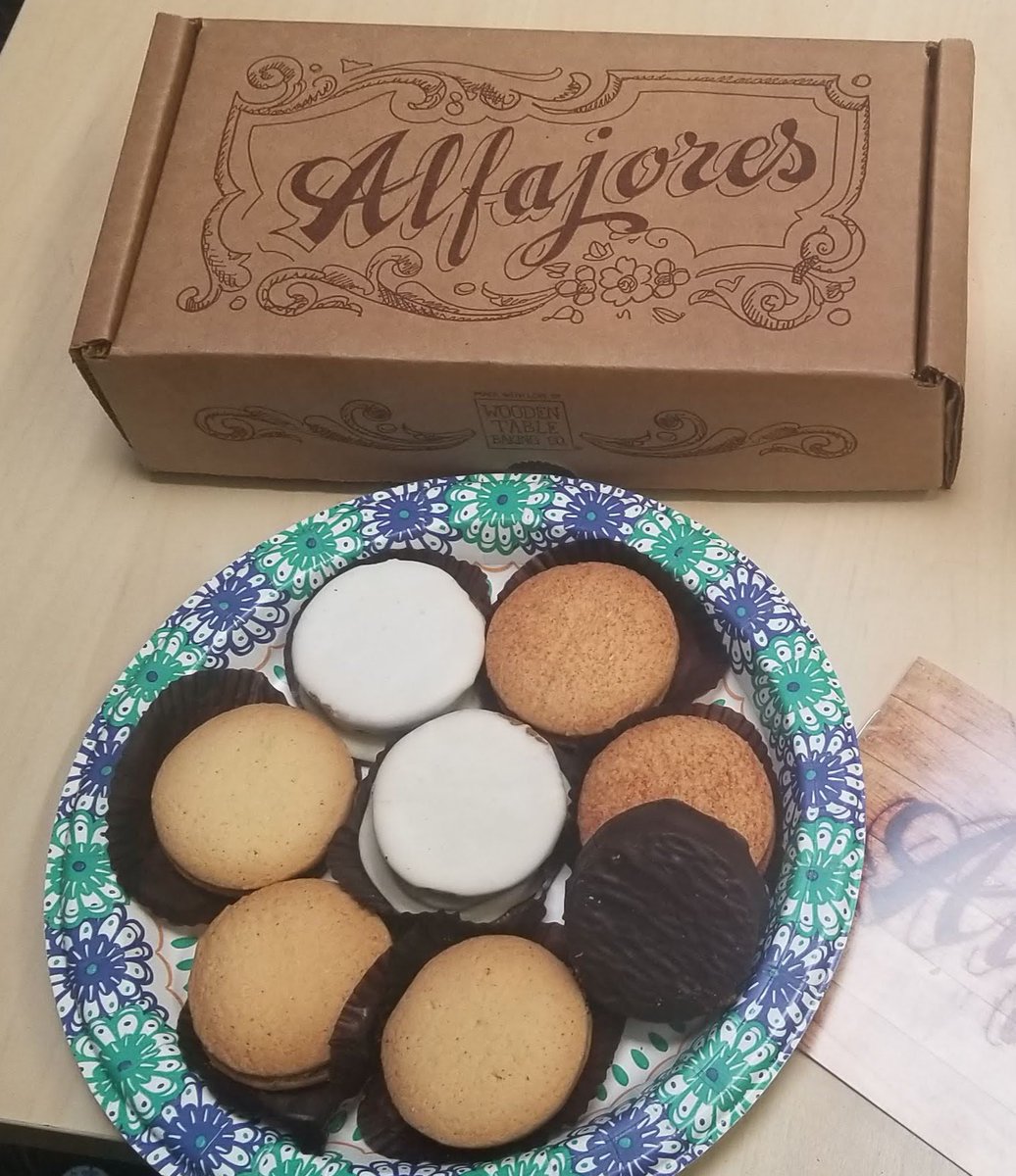 Yep, we got delicious alfajores. Thanks to the students and faculty that visited from <a href="/audencia/">Audencia</a>