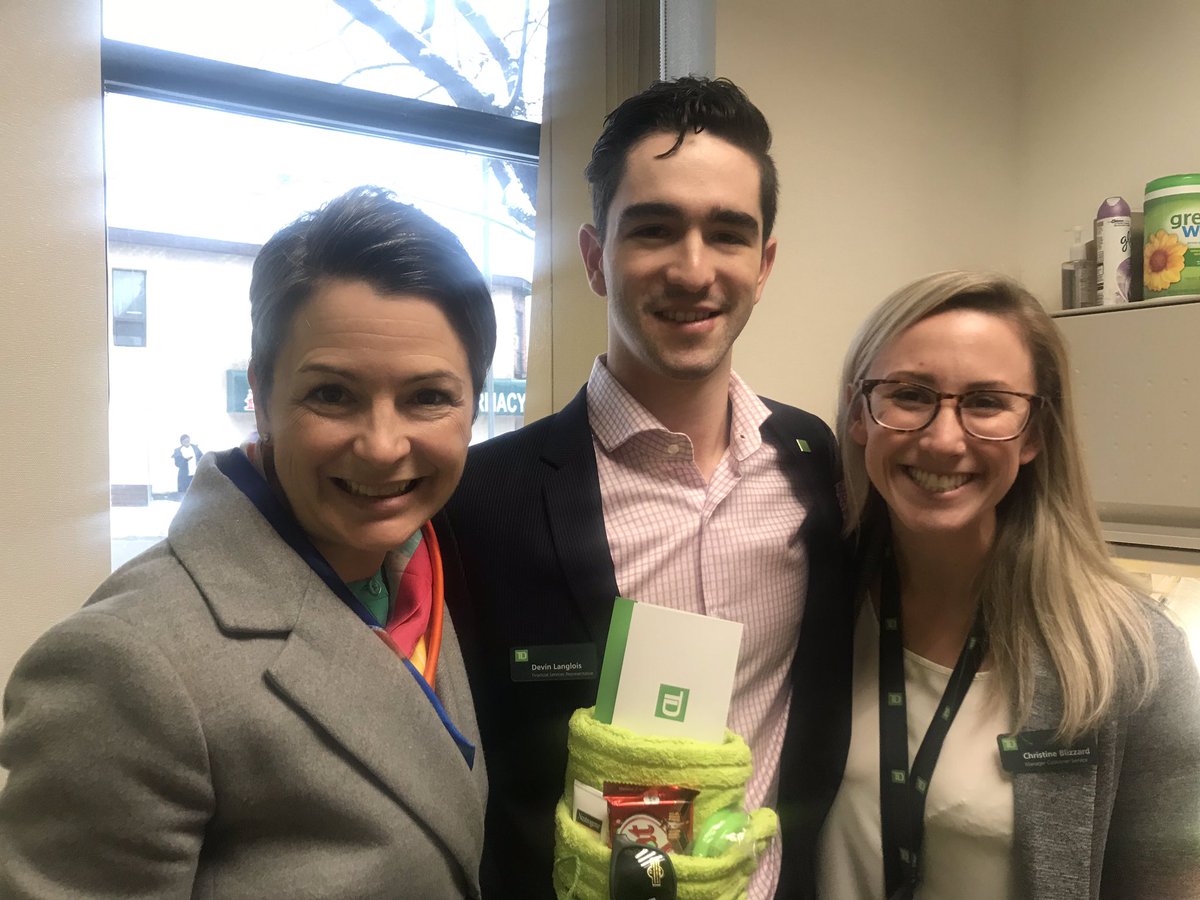 Devin is a Champion! First year with the bank and is a superstar!