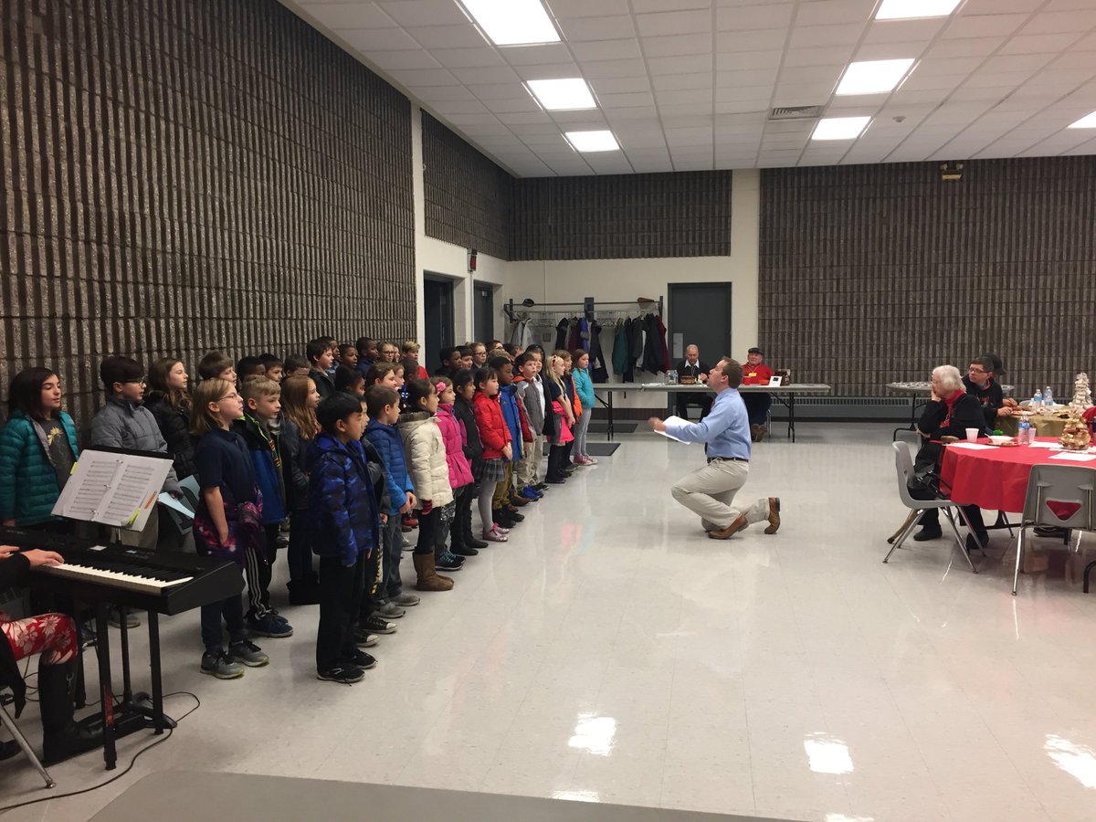 Herberich 3rd grade students and 4th grade choir performed today at the Fairlawn Kiwanis Community Center for Fairlawn Seniors.  What a great opportunity to interact with our wonderful community.  #Copleypride