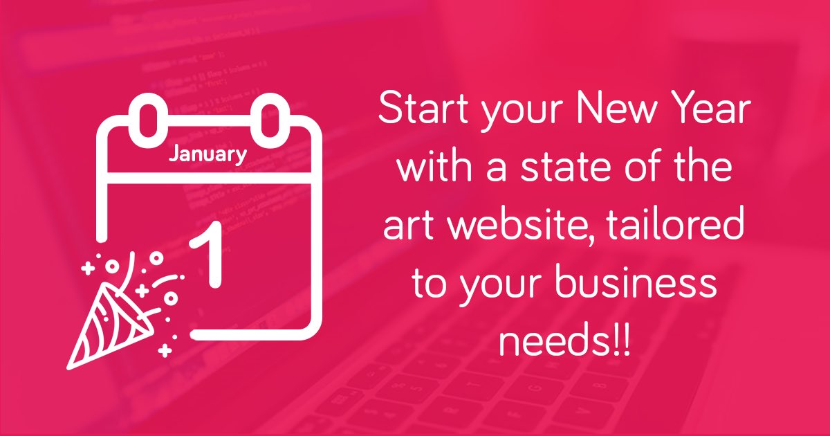 IntermeshCreate's tweet photo. Are you ready for 2019? Do you want to start the new year with a new website tailored to your business needs? https://t.co/6m4t7wfHu4
