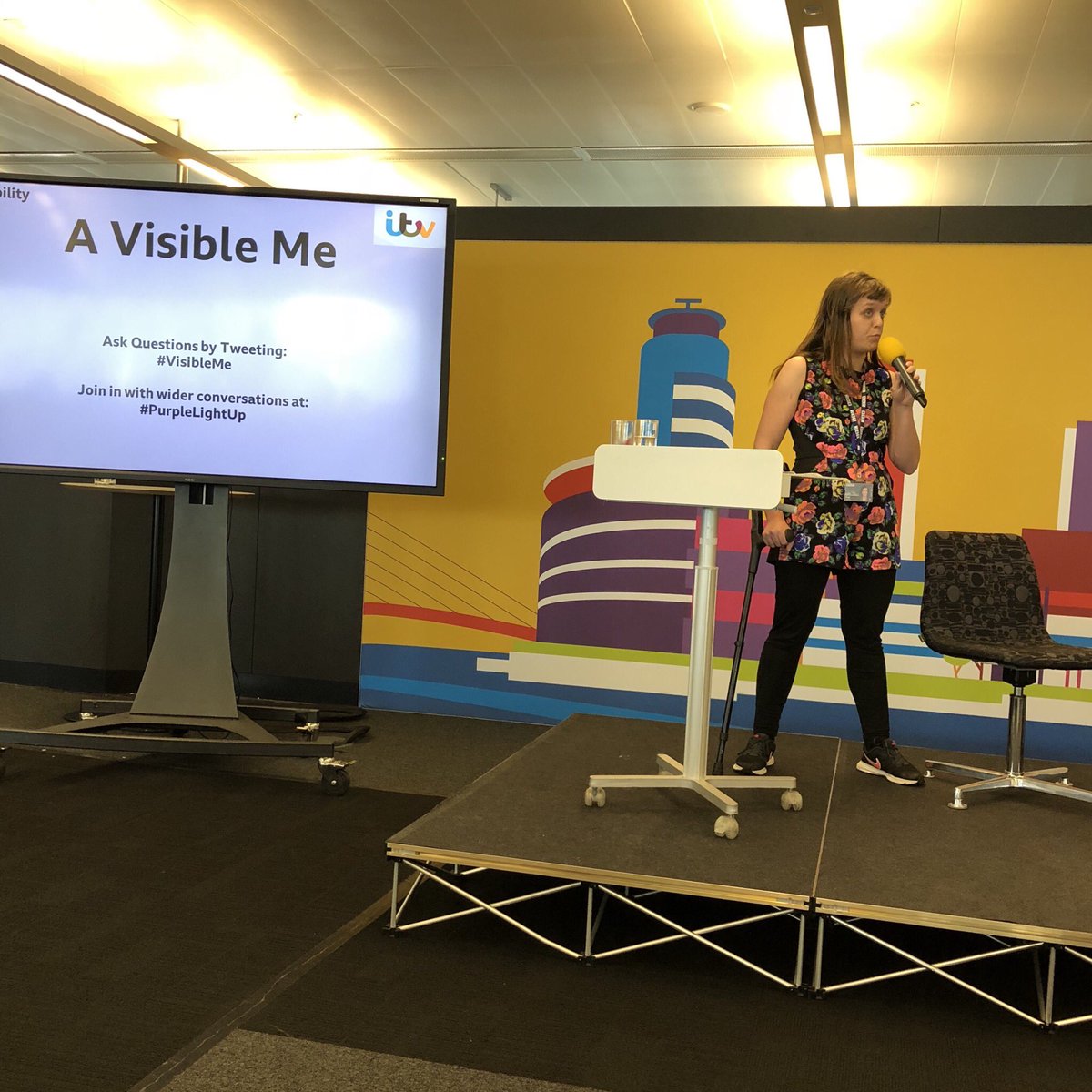 rossagrant's tweet photo. Fantastic afternoon highlighting #invisibledisability at the #BBC in MediaCityUK today!
A SUPER-exciting time for #creatives on both sides of the camera, living with #disability.
Thanks to @Kirstysstory, @ElaineWITV, @cheryleehouston, and EVERYONE else involved!
#VisibleMe 🙌🏻 https://t.co/QoQWn2294V